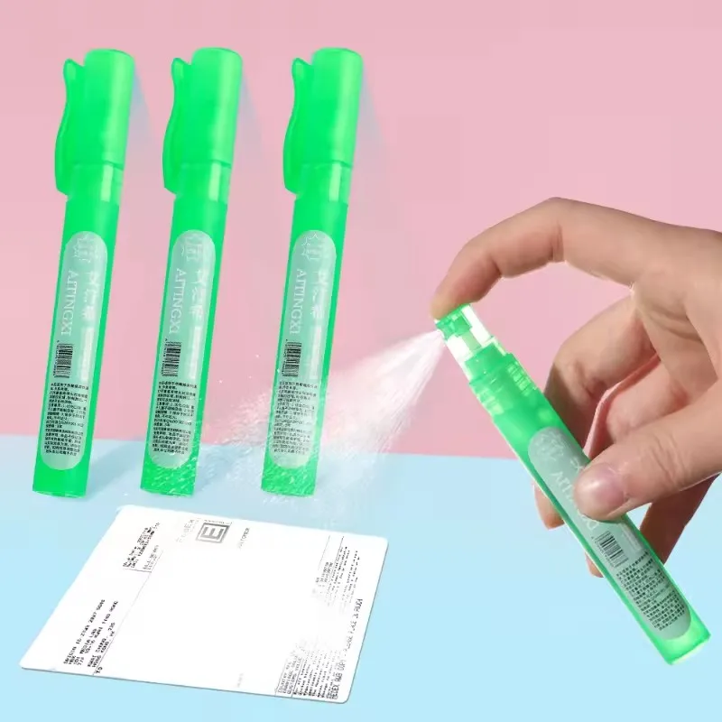 Correction Fluid White - プライバシー消去スプレーペン、感熱紙修正液、データ保護、プライバシー保護、修正液、携帯用エクスプレスツール