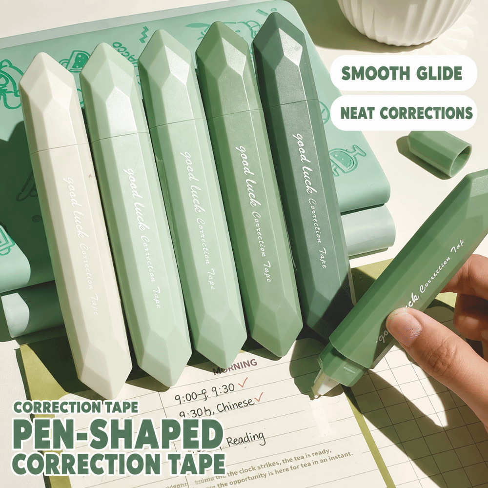 5個入りオリジナルペーパーカラー修正テープ ペン型 破れにく - Correction Tape Roller のレビューと価格