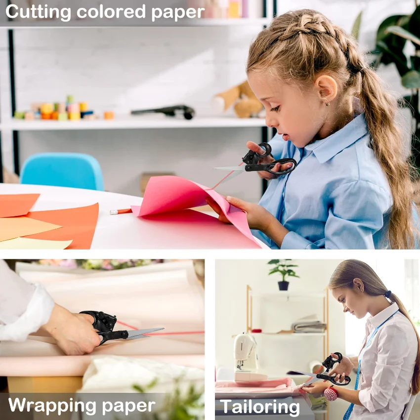 プロ仕様レーザーガイド付きはさみ DIY位置決め布地裁断用  - Scissors Stainless Craft のレビューと価格