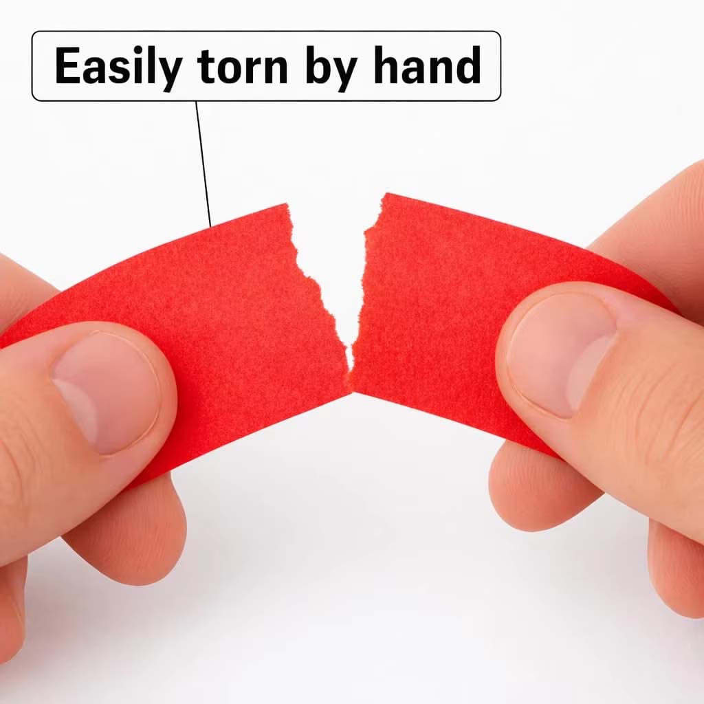 赤いマスキングテープ 幅13mm 簡単に切れるペインターズテ - Label Printer Tape のレビューと価格
