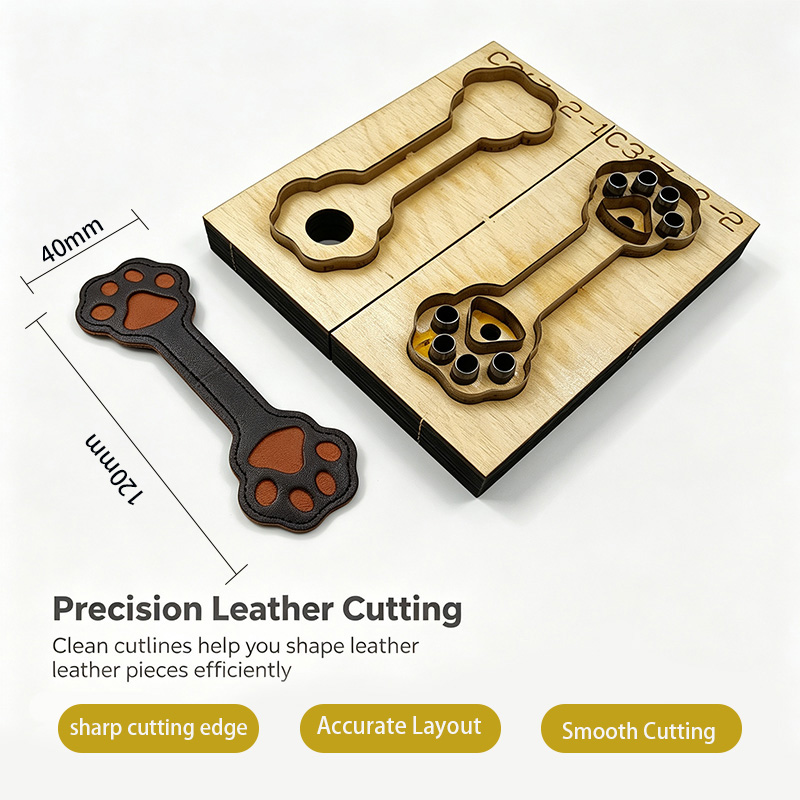 C317 キャットクロー革裁断型 DIY手芸用 マグネットブ - Bookmark Magnetic Clip のレビューと価格