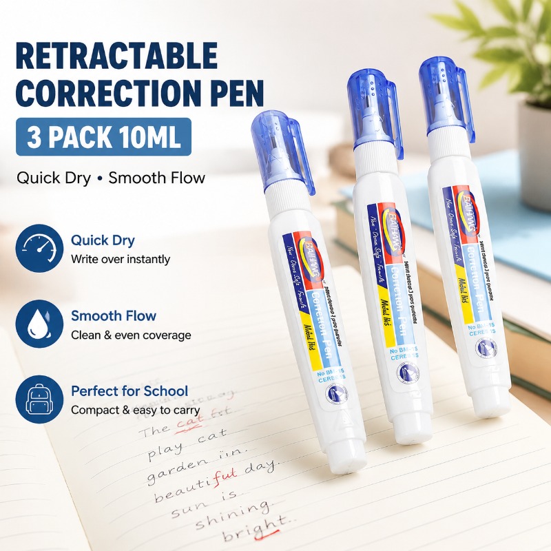 速乾修正液 ホワイトアウト 液体消しゴム ポータブル 書き間 - Correction Fluid White のレビューと価格