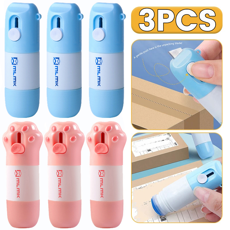 2 In 1 感熱紙修正液、開封ナイフ付き 感熱紙データ I - Correction Fluid White のレビューと価格