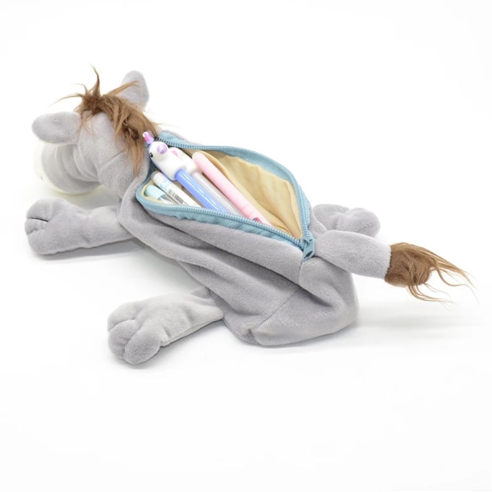 かわいいぬいぐるみの森の動物の鉛筆ケース、カワイイライオン、 - Lion Stationery & Office Supply(Kunshan)Co.Ltd のレビューと価格